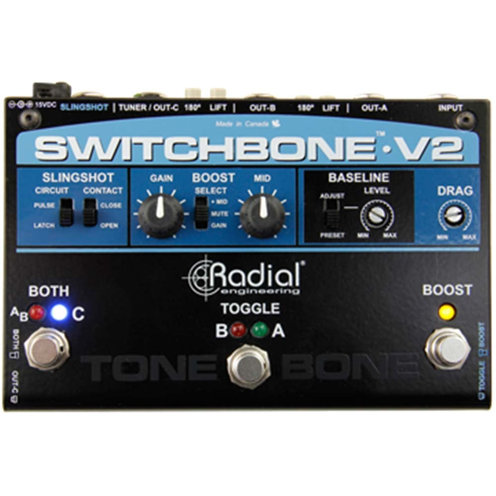 Radial SWITCHBONE V2 - ABY/C Amp Selector and Booster — view 3