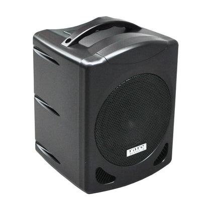 Rare Audio 80 Watt Portable Rechargeable Wireless PA System with MP3 Player and Microphones RA-WRB-M80