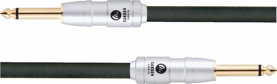 CARSON Rocklines 1 Foot Patch Lead  Straight Plugs Heavy Duty Cable — view 2