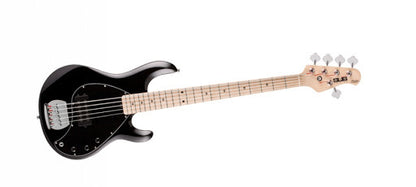 Sterling by MusicMan Ray 5 Electric Bass Gloss Black