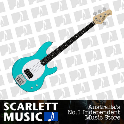 Sterling By Music Man Ray 2 4 String Electric Bass Guitar Electric Blue — view 2