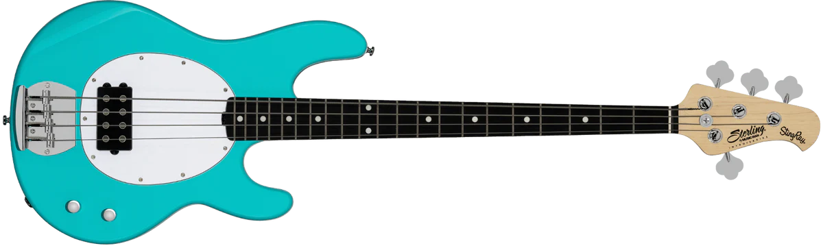 Sterling By Music Man Ray 2 4 String Electric Bass Guitar Electric Blue