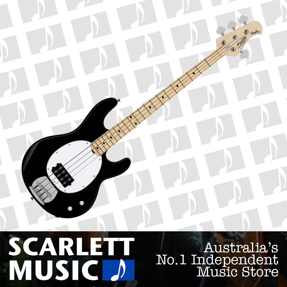 Sterling By Music Man Ray 2 4 String Electric Bass Guitar Black — view 2