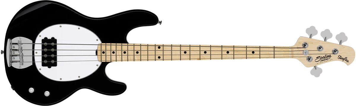 Sterling By Music Man Ray 2 4 String Electric Bass Guitar Black
