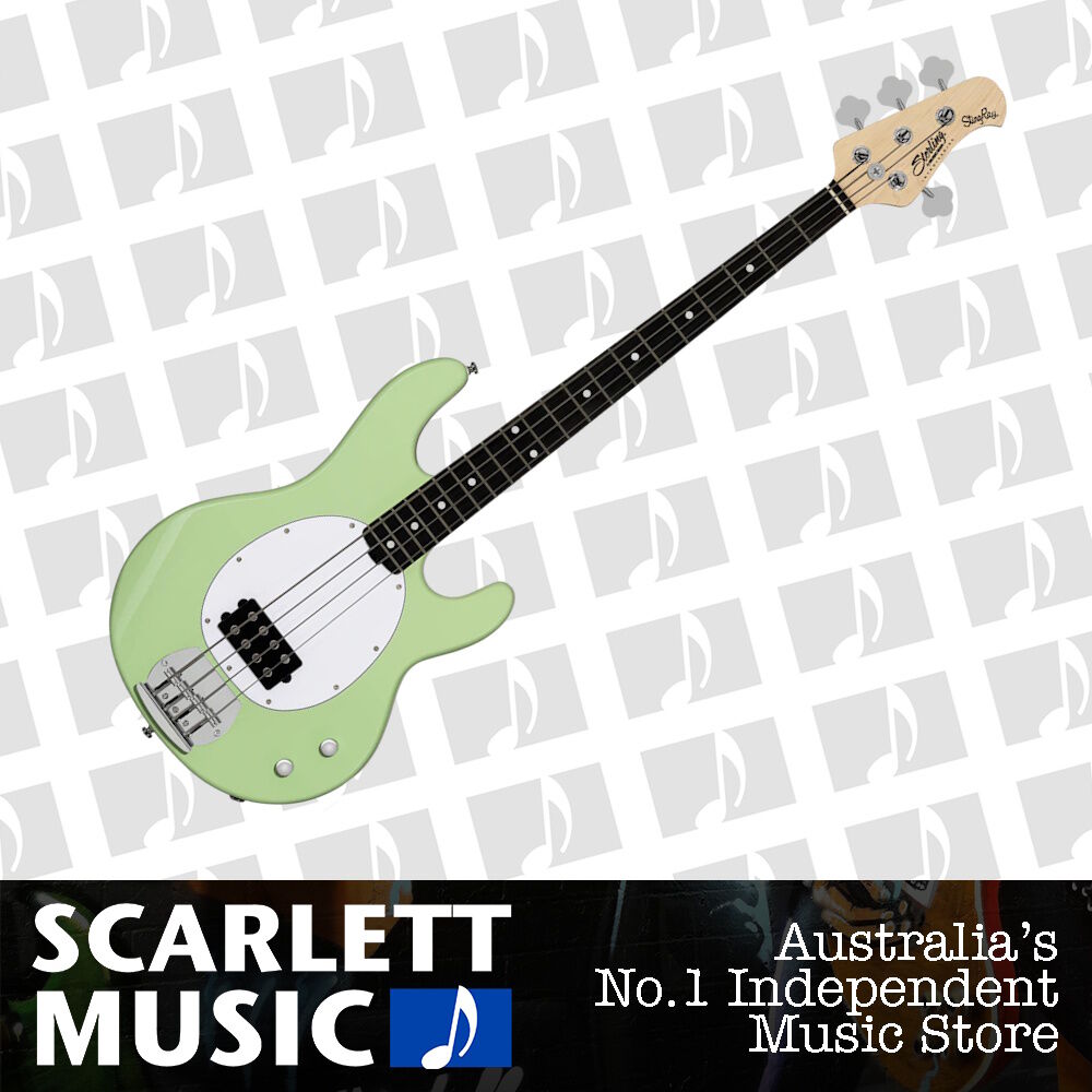 Sterling By Music Man Ray 2 4 String Electric Bass Guitar Misty Green — view 2