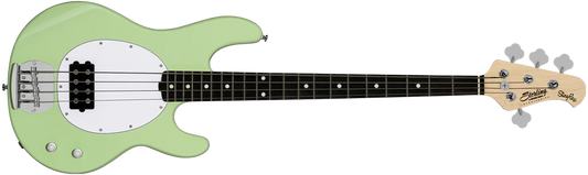 Sterling By Music Man Ray 2 4 String Electric Bass Guitar Misty Green