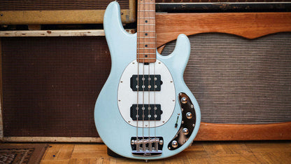 Sterling by Music Man SBMM StingRay HH RAY34HH, Daphne Blue Bass — view 3