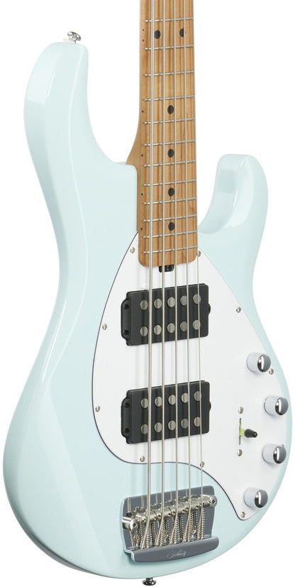 Sterling by Music Man SBMM StingRay 5 HH RAY35HH, Daphne Blue Bass — view 2