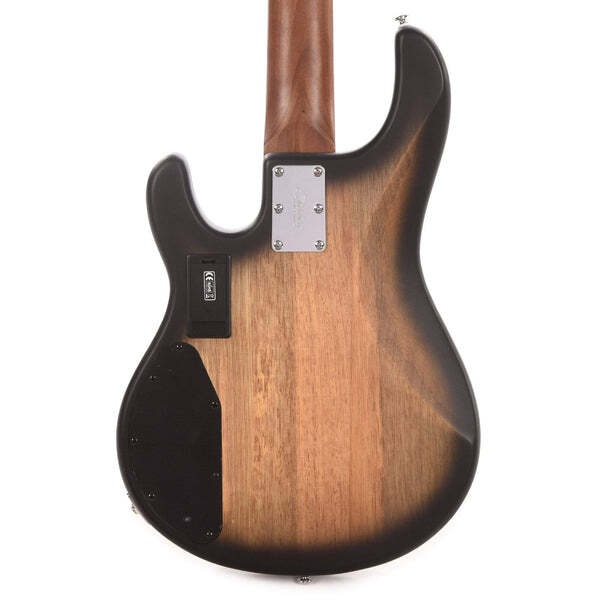 Sterling by Music Man SBMM StingRay 5 HH RAY35HH Spalted Maple, Natural Burst Satin Bass — view 3