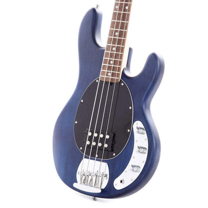 Sterling by Music Man S.U.B. StingRay RAY4, Trans Blue Satin Bass — view 2