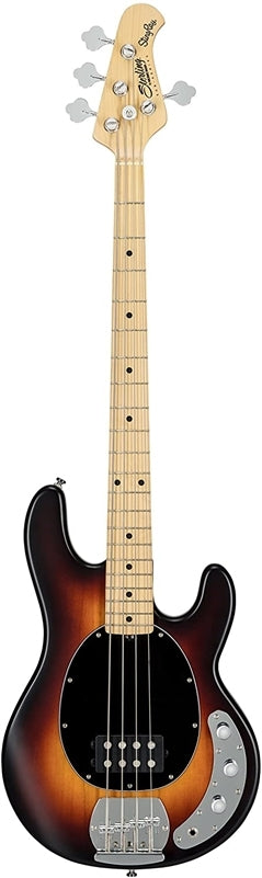 Sterling by Music Man S.U.B. StingRay RAY4, Vintage Sunburst Satin Bass