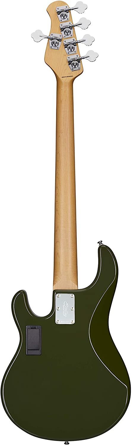 Sterling by Music Man S.U.B. StingRay HH RAY4HH, Olive Bass — view 3