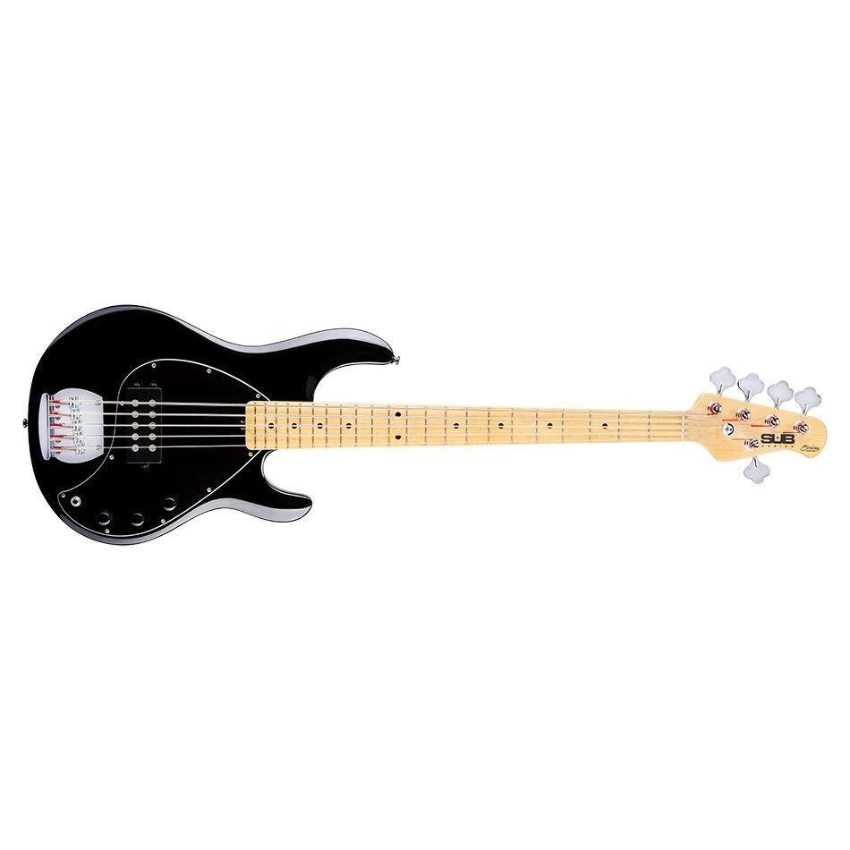 Sterling by Music Man S.U.B. StingRay 5 RAY5, Black Bass