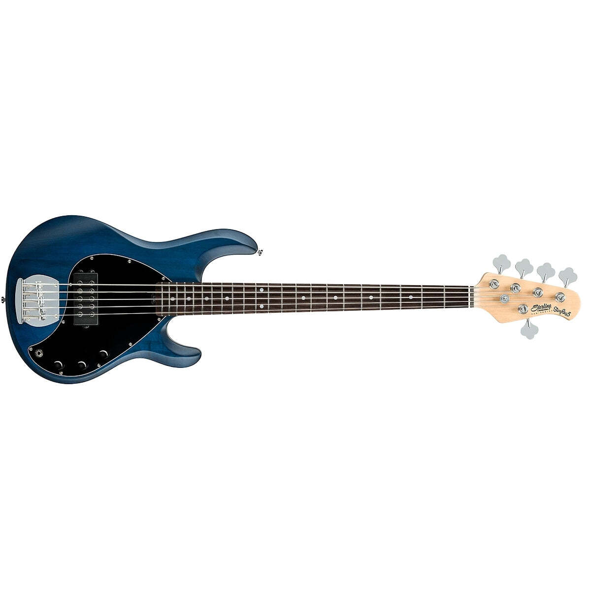 Sterling by Music Man S.U.B. StingRay 5 RAY5, Trans Blue Satin Bass