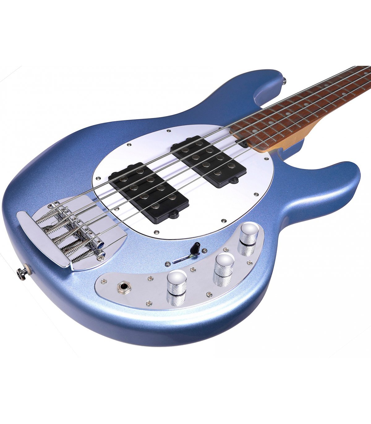 Sterling by Music Man S.U.B. StingRay 5 HH RAY5HH, Lake Blue Metallic Bass — view 2