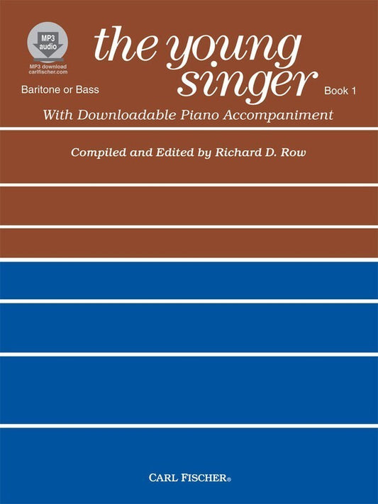 Young Singer Book 1 Baritone Or Bass Book/Online Audio (Softcover Book/Online Audio)