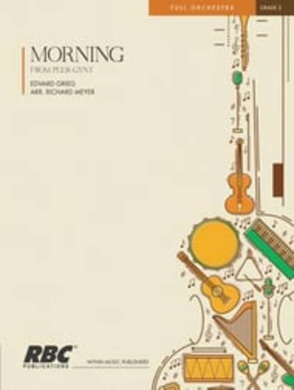 Morning From Peer Gynt Fo2 Sc/Pts (RBC Publications)