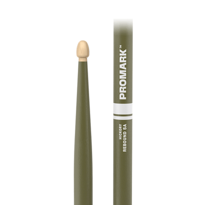 Promark Hickory 5A Painted Drumsticks with Acorn Tip and Long Taper — view 6