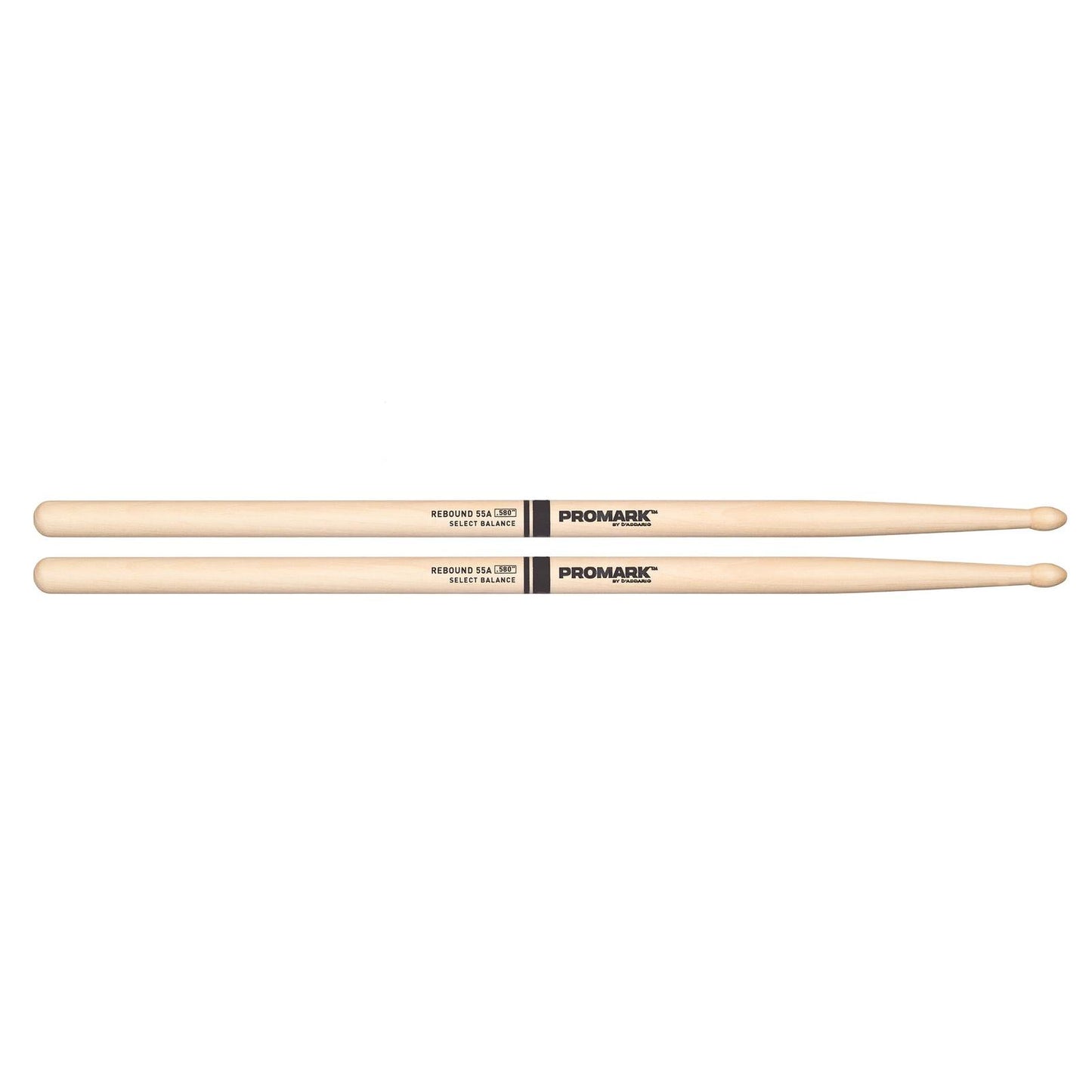 ProMark Rebound Balance Drum Stick, Wood Tip, .580" (55A)