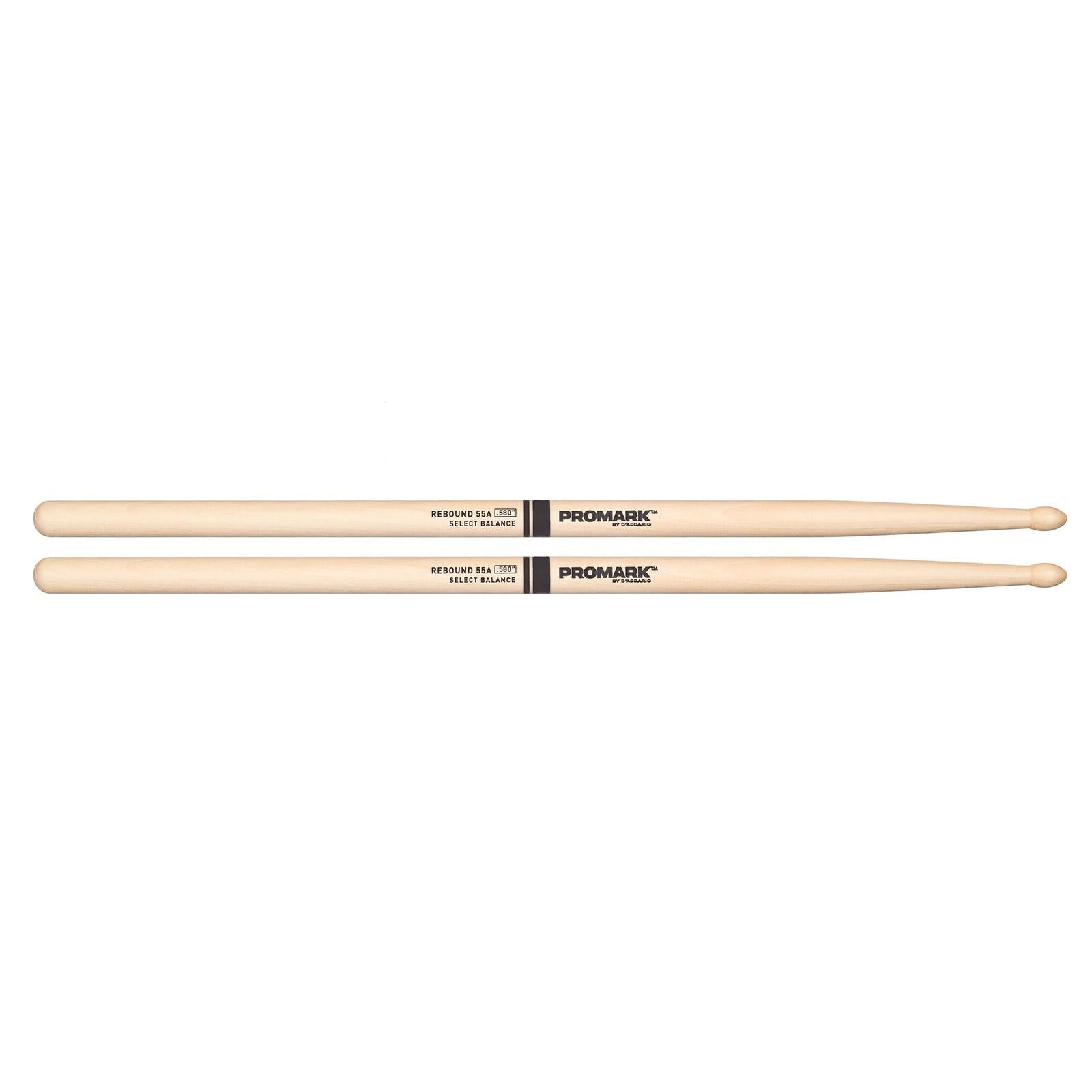 ProMark Rebound Balance Drum Stick, Wood Tip, .580" (55A)