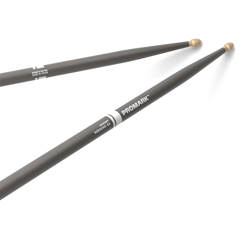 ProMark Hickory 595 Green Painted Rebound 5A Drumsticks — view 5