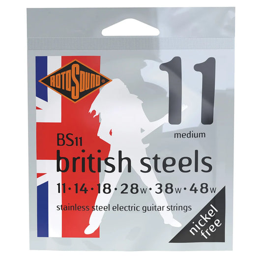 Rotosound British Steel Electric Guitar String Set RBS11