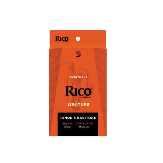 Rico Ligature, Baritone Sax, Nickel Plated