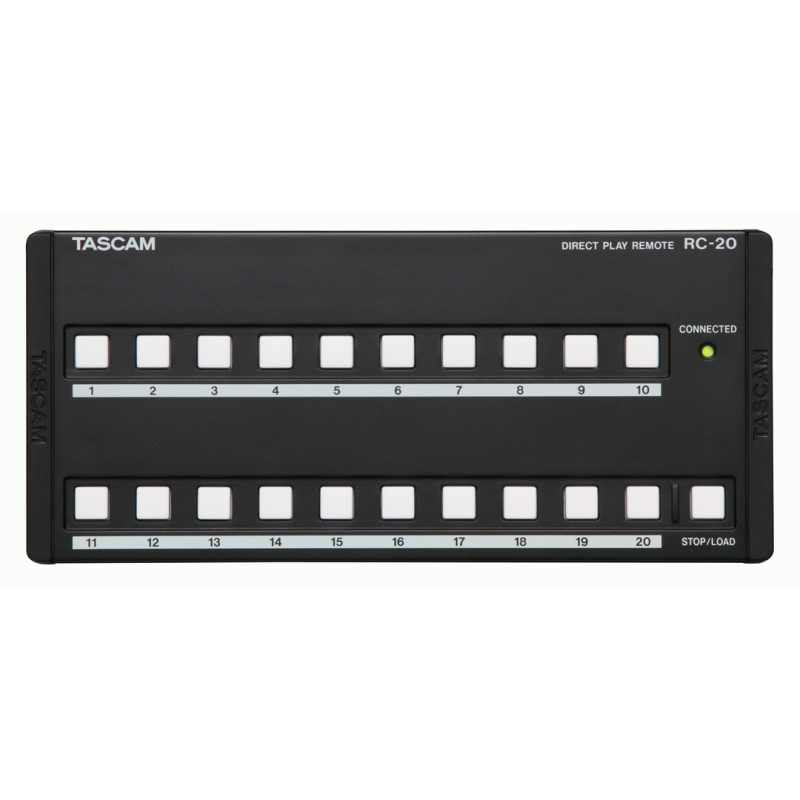 RC-20 Direct Play Remote Controller for TASCAM CD Players and Recorders