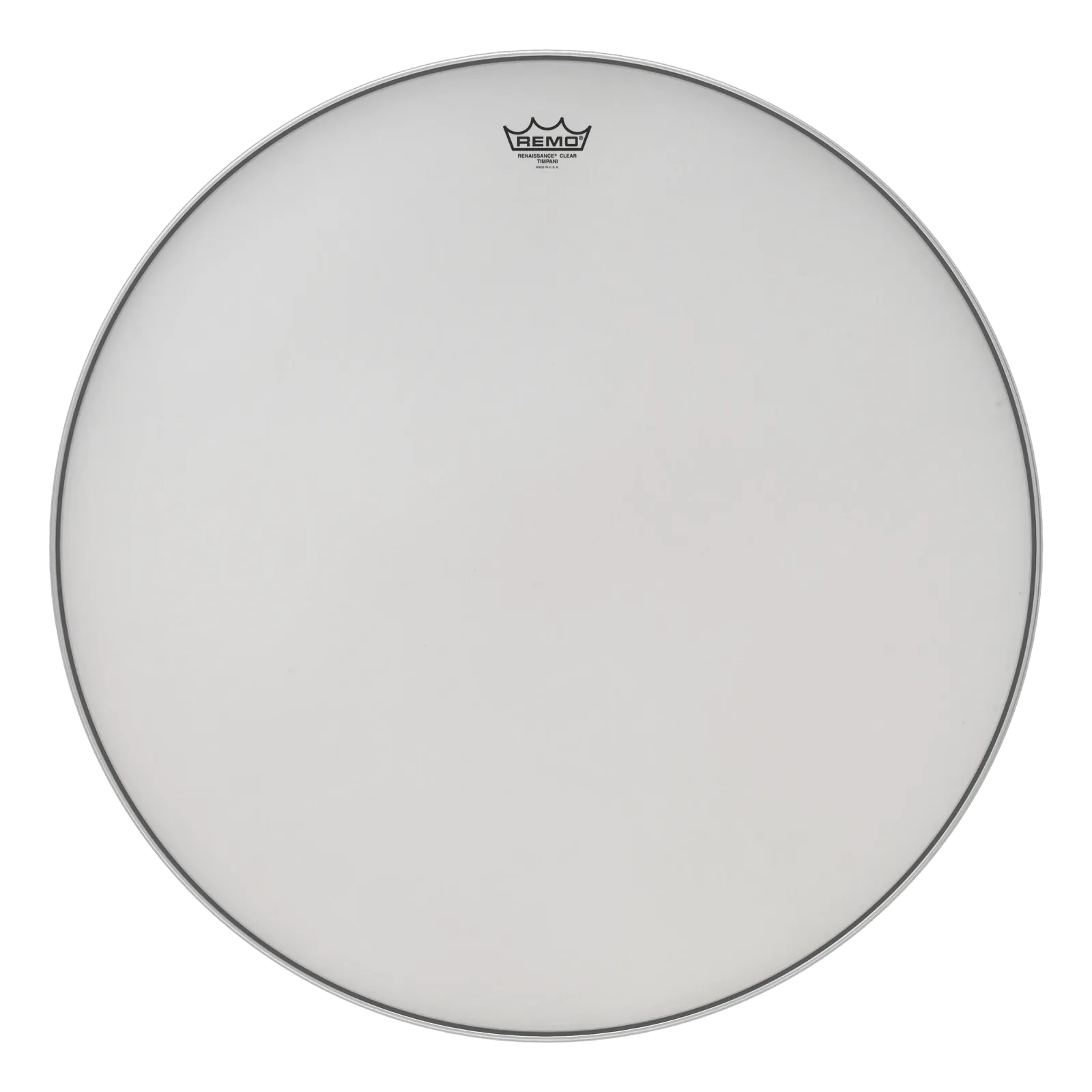 Remo 28 Inch Renaissance Clear Timpani Head with Aluminium Insert Ring