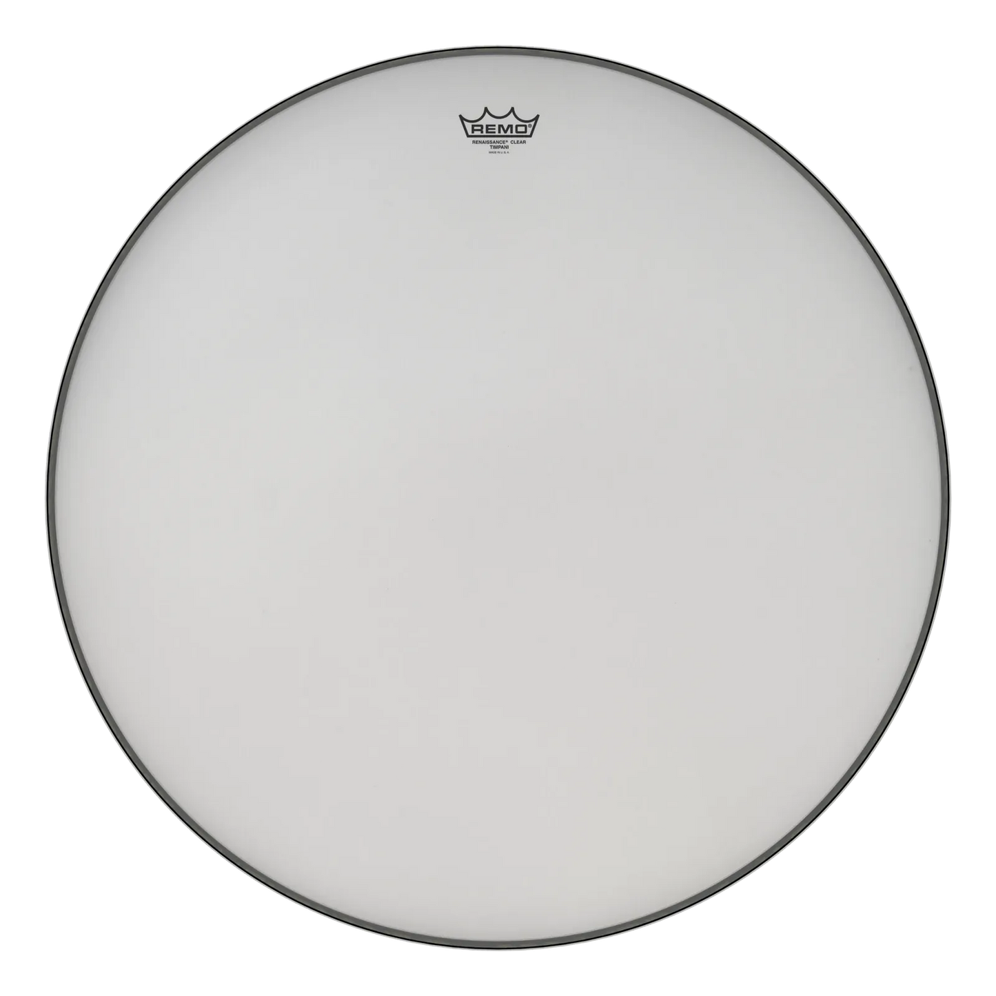 Remo 28 Inch Renaissance Clear Timpani Head with Steel Insert Ring