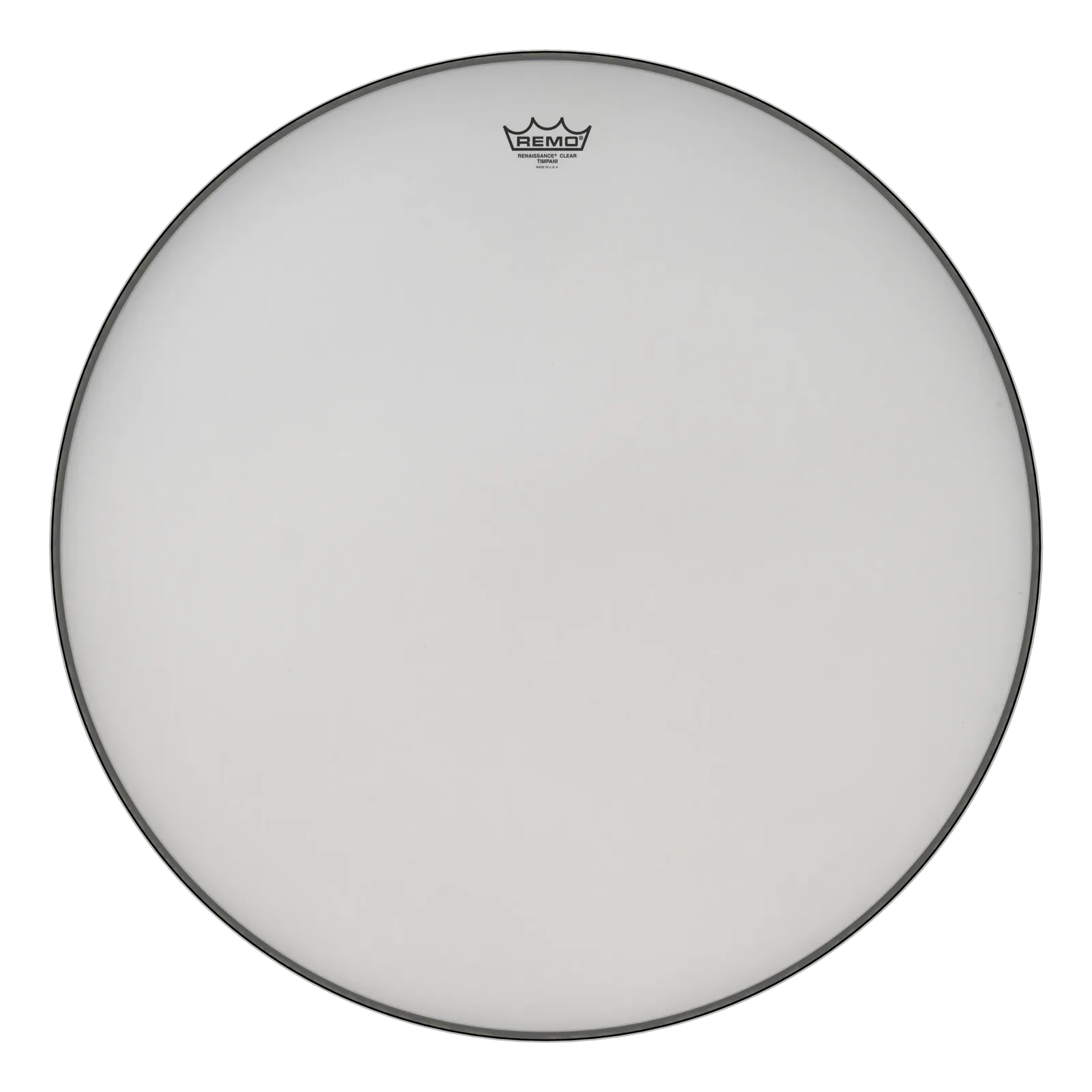 Remo 28 Inch Renaissance Clear Timpani Head with Steel Insert Ring
