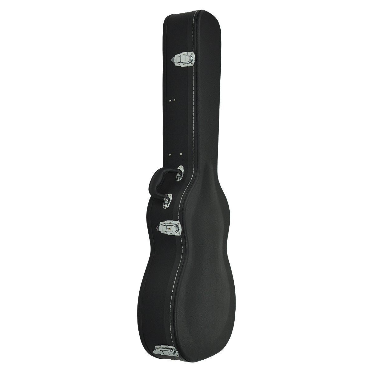 Martinez RC-SN1-BLK Square Neck Resonator Guitar Hard Case