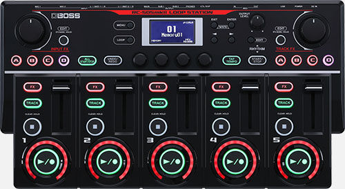 BOSS RC-505mkII Loop Station - 5 Stereo Tracks, 4 FX, Desktop Looper for Live Performance and Music Creation