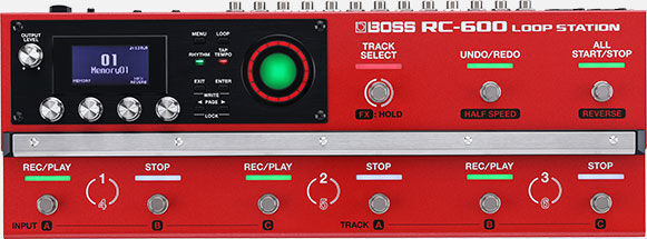 BOSS RC-600 Advanced Loop Station - Next-Gen Looper with Customizable Features for Musicians