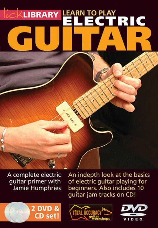 Learn To Play Electric Guitar 2Dvd