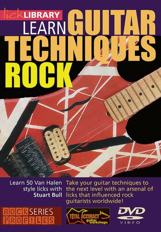 Van Halen Guitar Techniques DVD