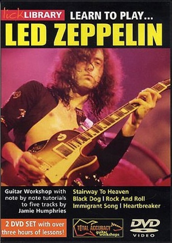Learn To Play Led Zeppelin Vol1 2Dvds