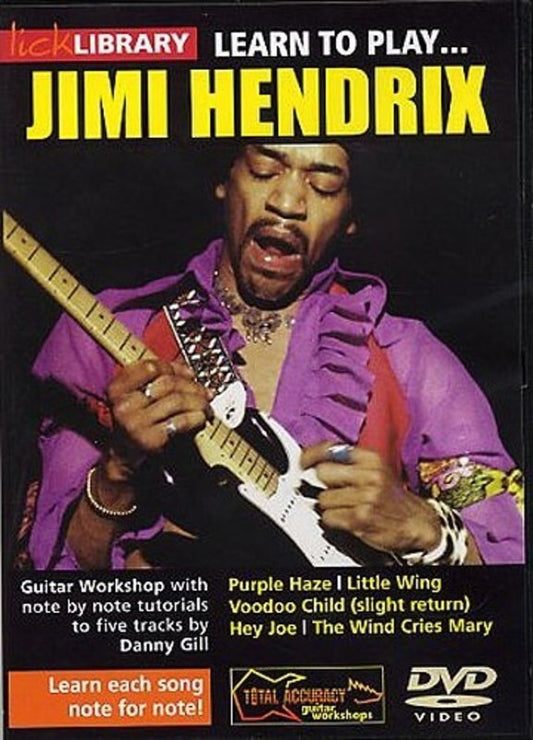 Learn To Play Jimi Hendrix Vol1 DVD
