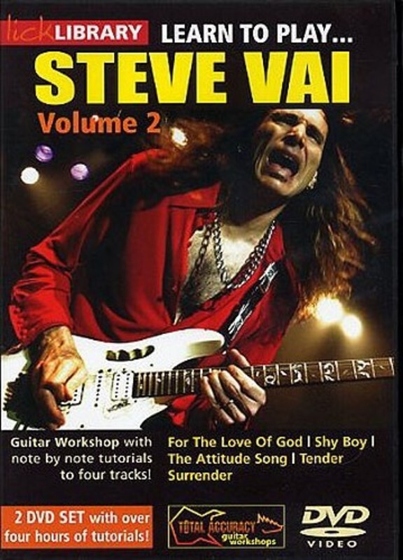 Learn To Play Steve Vai Vol2 2Dvds