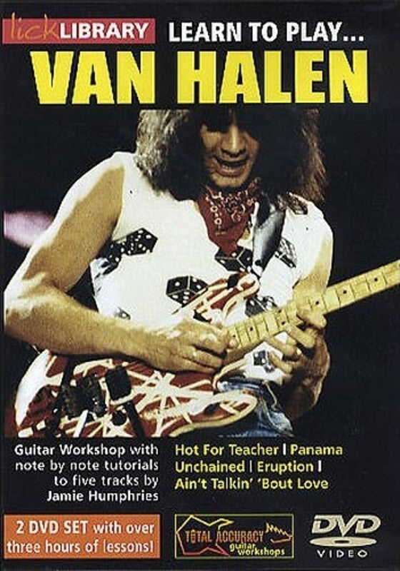 Learn To Play Van Halen 2Dvds