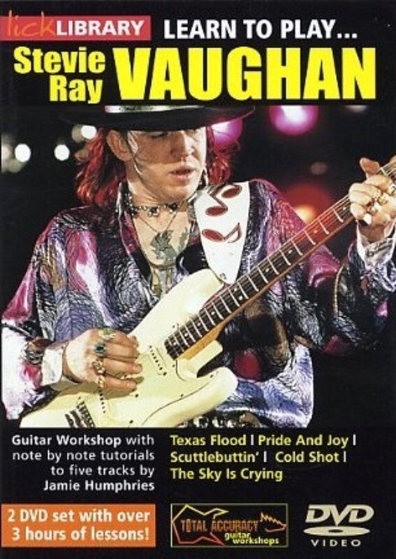 Learn To Play S.R Vaughan Vol1 2Dvds