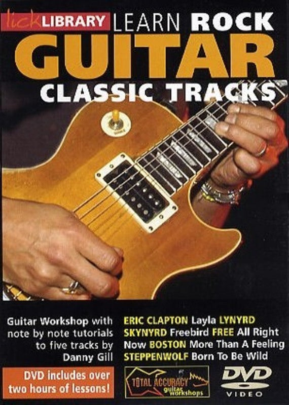 Learn Rock Guitar Classics Vol1 DVD – Scarlett Music