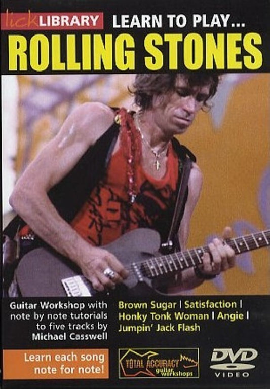 Learn To Play Rolling Stones DVD