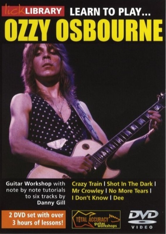 Learn To Play Ozzy Osbourne DVD