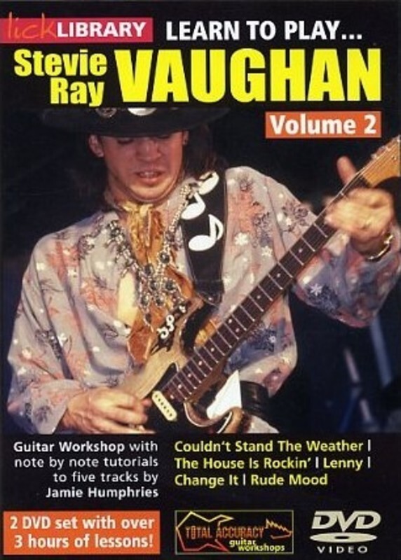 Learn To Play S.R Vaughan Vol2 2Dvds