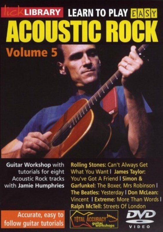 Learn To Play Easy Acoustic Rock 5 DVD