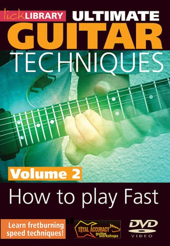 Ultimate Guitar Tech.Play Guitar Fast Vol2 DVD