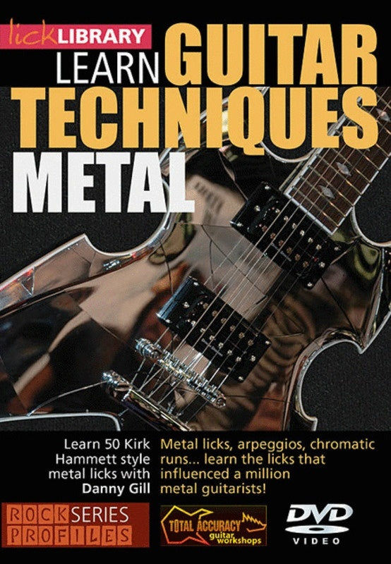 Hammett K Guitar Techniques DVD