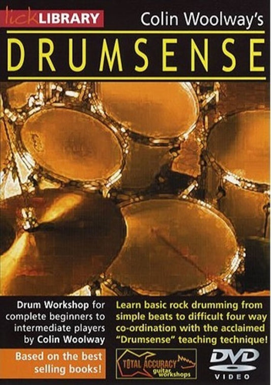 Drumsense Dvd (Woolway)