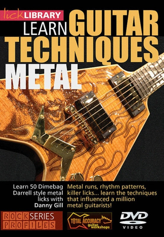 Dimebag Darrell Guitar Techniques DVD